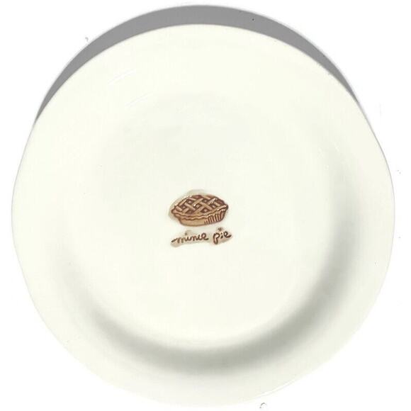 Williams Sonoma Holiday Dessert Plates With Storage Case 6.25" Set of Six - Picture 15 of 16